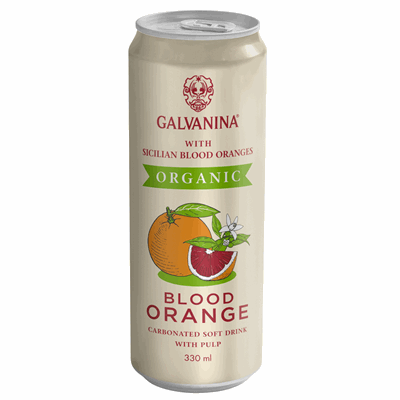 Galvanina Rød appelsin boks 330 ml