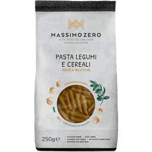 Massimo Zero Glutenfri Penne rigate belgfrukt 250 g